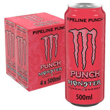 Monster Pipeline Punch energy drink 4x500ml, imported from the UK
