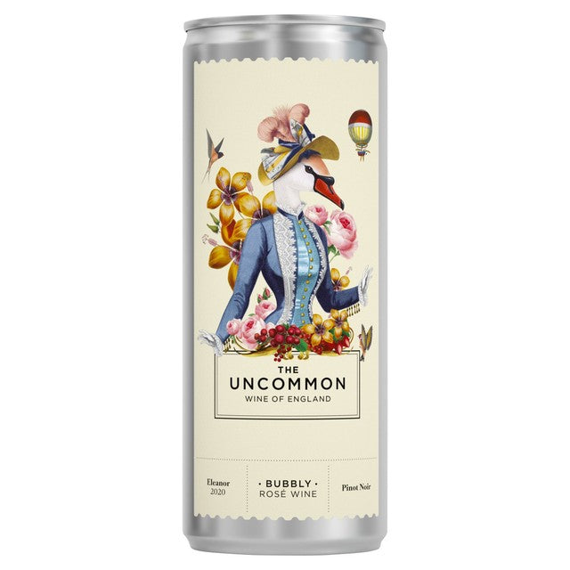 The Uncommon sparkling rosé wine cans multipack 4 x 250ml (British brand)