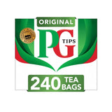 PG Tips Black Tea Plant based biodegradable Tea Bags 240 per pack