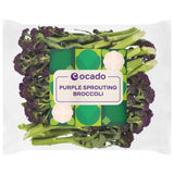 Ocado purple sprouting broccoli 200g, imported from the UK