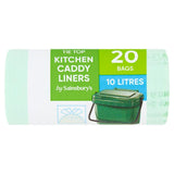 Sainsburys Kitchen Caddy Liners x20 10L