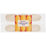 Ocado Bake at Home White Petits Pains Part-Baked Bread Rolls 6 per pack