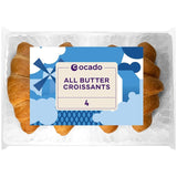 Ocado All Butter Croissants 4 Pack
