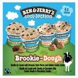 Ben & Jerry's Brookie Dough ice cream multipack 400ml - British product