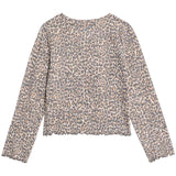 M&S kids cotton top neutral brown age 6-7, imported from the UK