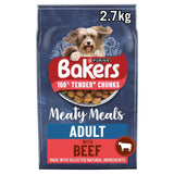 Bakers beef dry dog food 2.7kg - British product