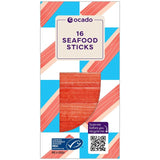 Ocado Crab Flavoured Seafood Sticks 250g, imported from the UK