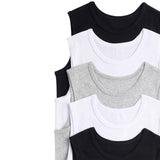 M&S black cotton vests for 13-14 years, imported from the UK