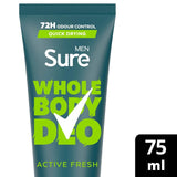 Sure Men Whole Body Active Fresh Cream Deodorant 75ml