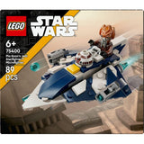 LEGO Star Wars Plo Koon Jedi Starfighter Microfighter 75400 Building Toy 89 Pieces