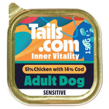 Tails.com Inner Vitality Sensitive Grain Free Dog Wet Food Chicken & Cod 150g