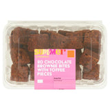 Sainsburys Summer Chocolate Brownie Bites with Toffee Pieces x20 180g