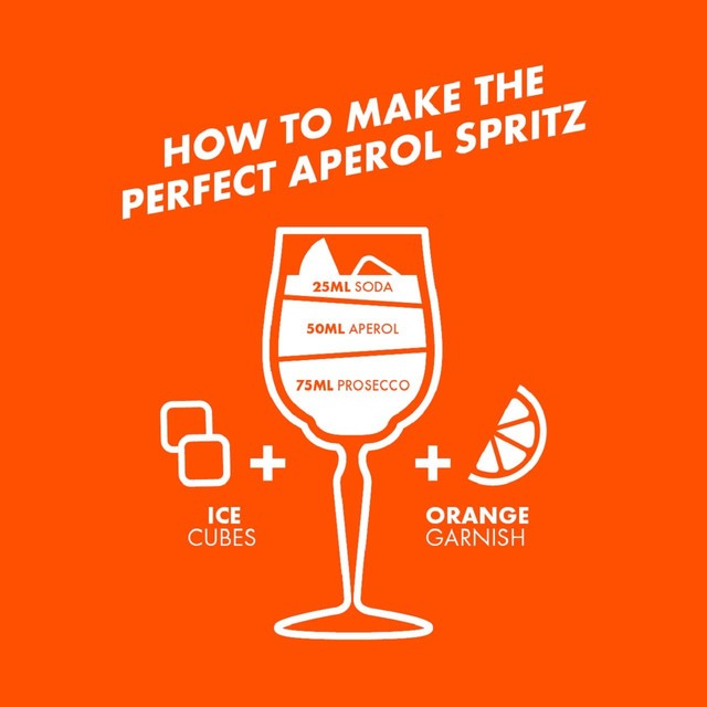Aperol Aperitivo Italian Spritz liqueur 1L - British product