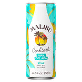 Malibu Pina Colada canned cocktail 250ml, imported from the UK