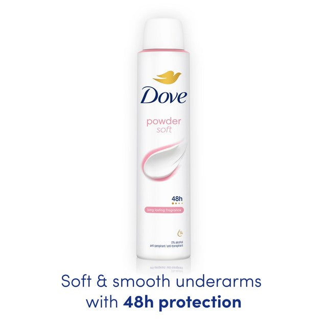 Dove powder anti-perspirant deodorant spray 200ml - British product