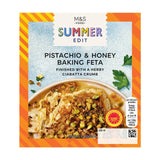 M&S Pistachio & Honey Baking Feta 270g, imported from the UK