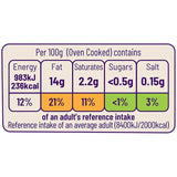 Ocado salmon skinless mid tail fillets 240g, imported from the UK