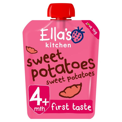 Ella's Kitchen Sweet Potatoes First Tastes Organic Baby Food Pouch 4+ Months 70g