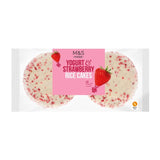 M&S Yogurt & Strawberry Wholegrain Rice Cakes 112g