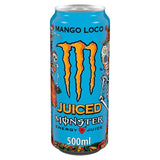 Monster Mango Loco energy drink 500ml, imported from the UK