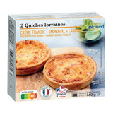 Picard Lorraine Quiches 2 pack, imported from the UK