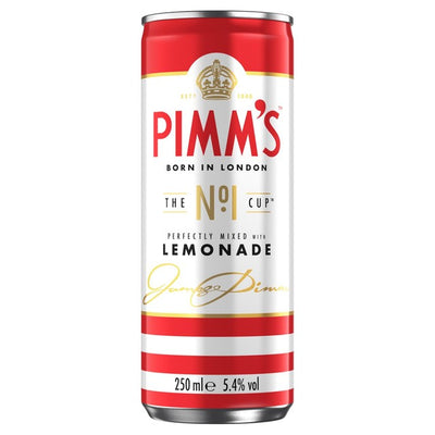 Pimm's No. 1 Cup & Lemonade Canned Alcoholic Beverage 250ml