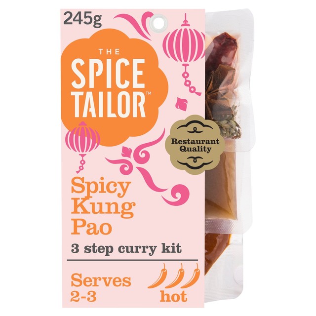 The Spice Tailor spicy kung pao sauce kit 245g (British brand)