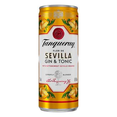 Tanqueray Flor de Sevilla Gin & Tonic Ready-to-Drink Can 250ml