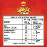 Wotsits Giants Sweet & Spicy baked corn puffs 130g (British brand)