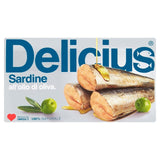 Delicius Sardines in Olive Oil Canned Sardines 120g