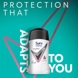 Sure Women Antiperspirant Deodorant Stick Nonstop Invisible Pure 50ml (British brand)