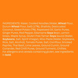 all plants sweet potato noodle curry frozen ready meal 300g - British product