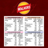 Walkers Meaty Variety crisps 12 pack, imported from the UK