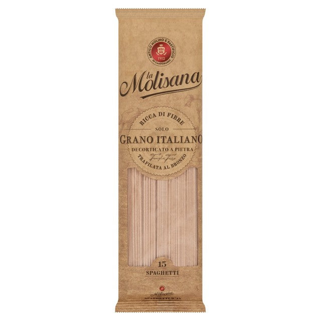 La Molisana wholewheat spaghetti 500g, UK version