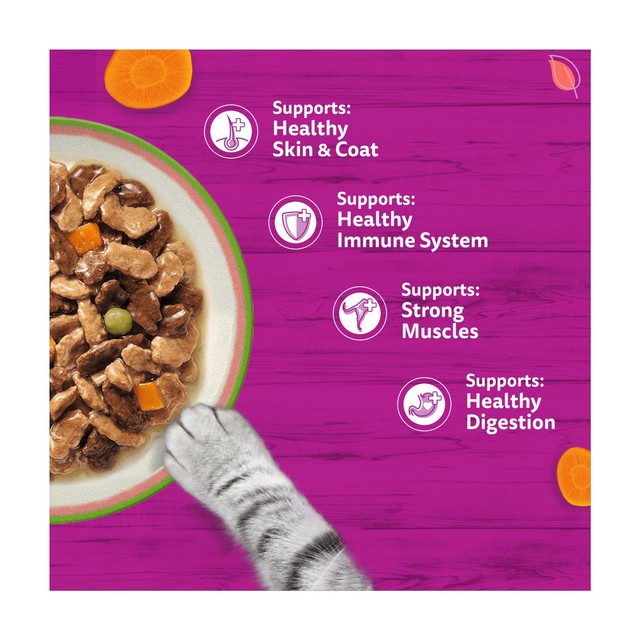 Whiskas Tasty Mix Chef's Choice adult cat food pouches 40 x 85g (British brand)