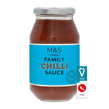 M&S Family Chilli Sauce Mild Spice Jar 500g