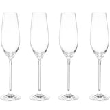 M&S Maxim Crystal Champagne Flutes Set 4-Pack