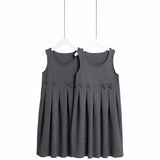 M&S girls grey school pinafores size 6-7 years, imported from the UK