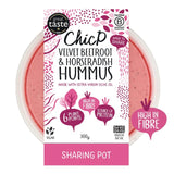 ChicP beetroot and horseradish hummus 300g - British product