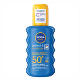 Nivea SPF 50+ sun cream spray 200ml, imported from the UK