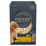 Encore Chicken Selection Dog Food Pouches in Jelly 5 x 100g