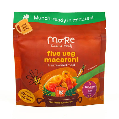 More Toddler Meals Five Veg Macaroni Toddler Meal 150g