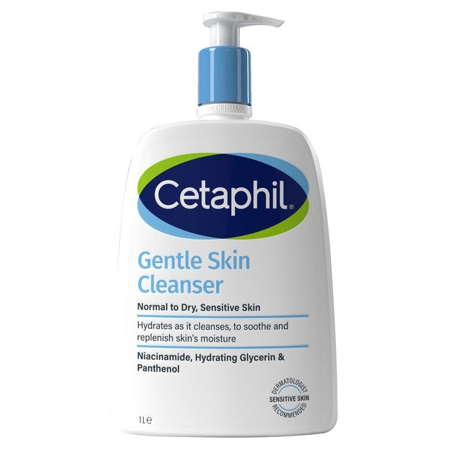 Cetaphil gentle skin cleanser for sensitive skin 1L - British product