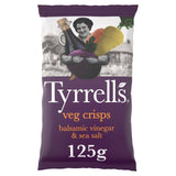 Tyrrells Balsamic Vinegar & Sea Salt Sharing Vegetable Crisps 125g