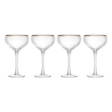 Mikasa Sorrento Champagne Coupe Glasses 350ml
