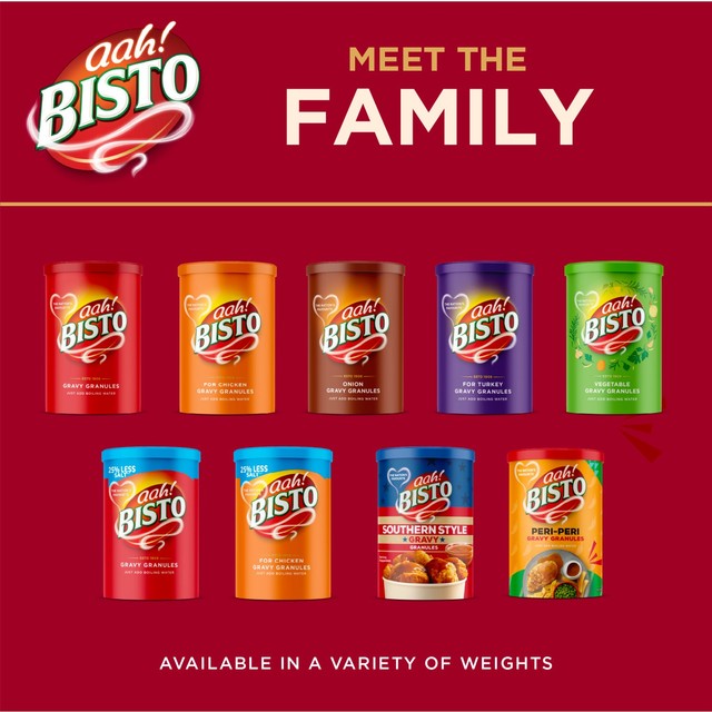 Bisto Chicken Reduced Salt Gravy Granules 190g - British product