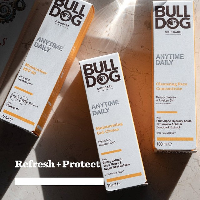 Bulldog Advanced Anytime Cleansing Face Concentrate 100ml - British product