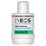 INEOS Antiperspirant Deodorant Roll On Refill Geranium & Mint 50ml
