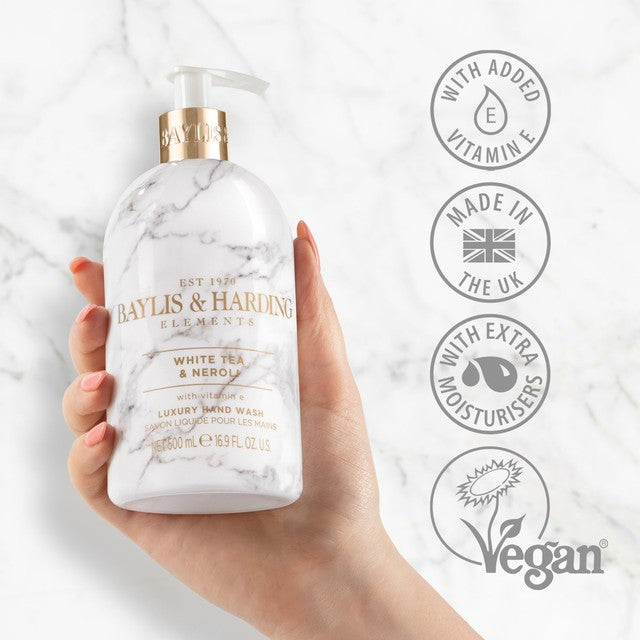 Baylis & Harding White Tea & Neroli Hand Wash 500ml - British product