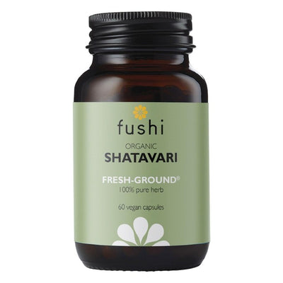 Fushi Organic Shatavari Supplement Capsules Women's Health Supplement 60 Capsules